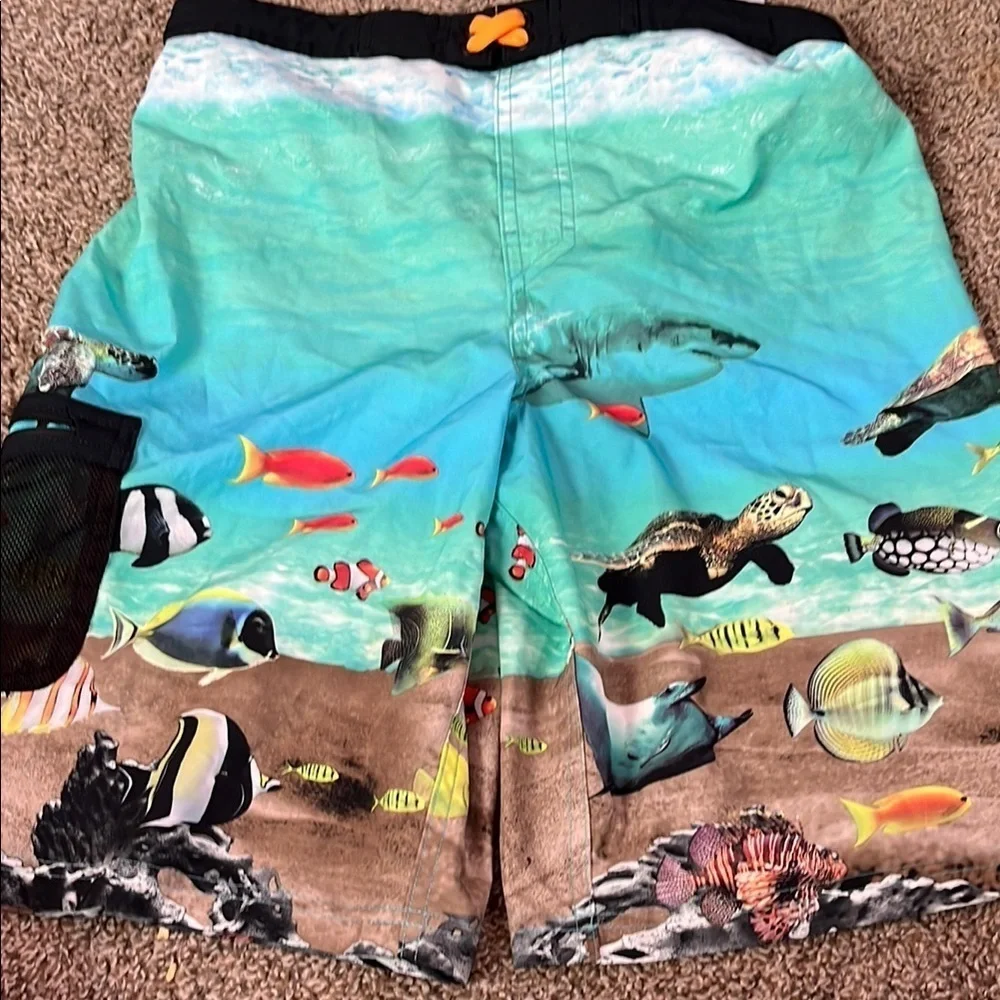 New boys swim trunks